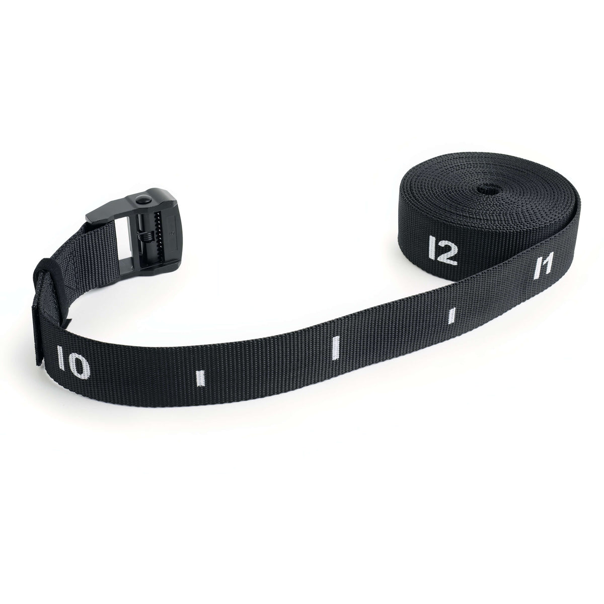 Gymnastic Rings Straps with Cam Buckles 3.8cm (Black Numbered) Atomic Iron