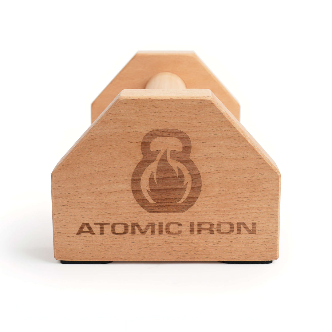 Wooden parallettes - Atomic Iron