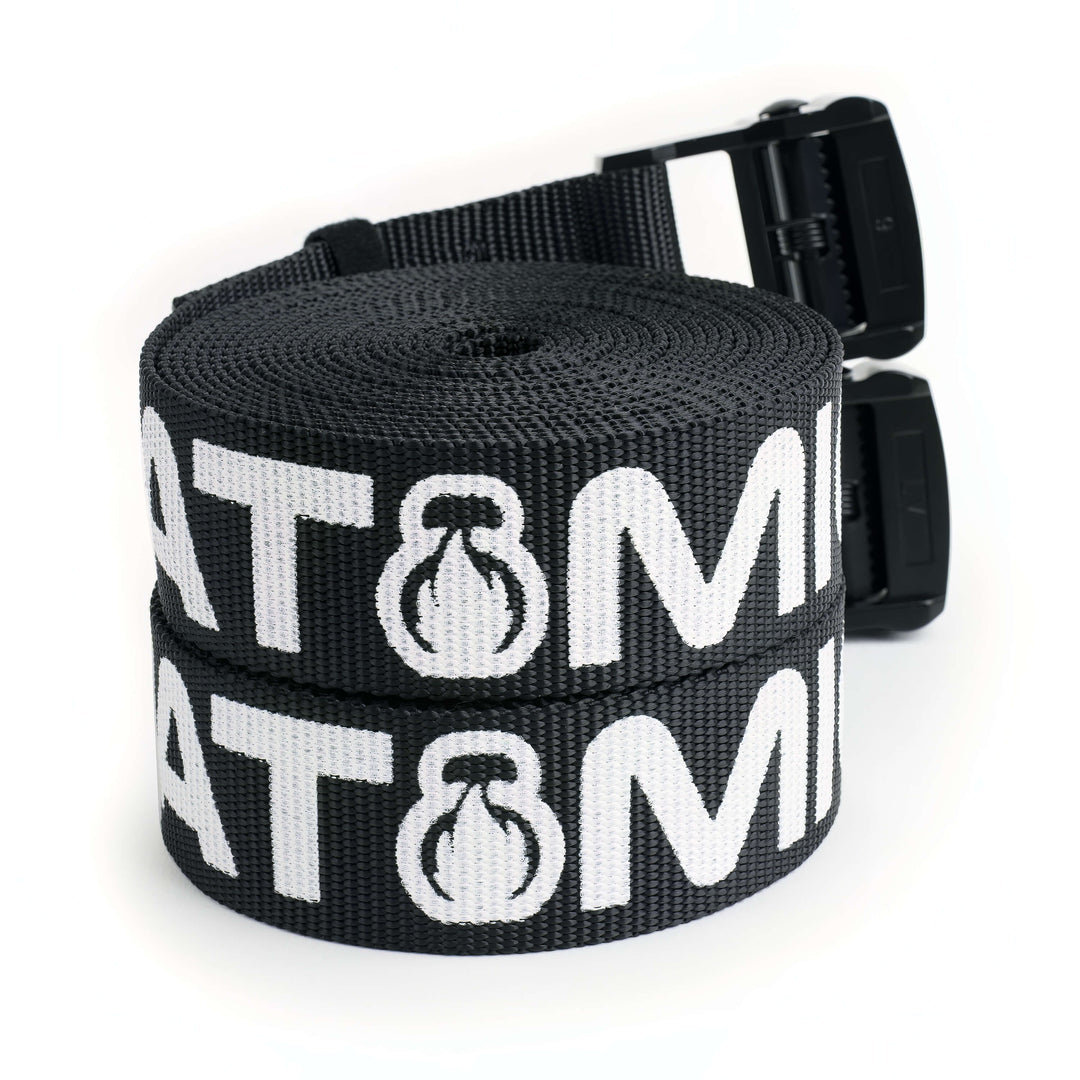 Gym rings straps Atomic Iron