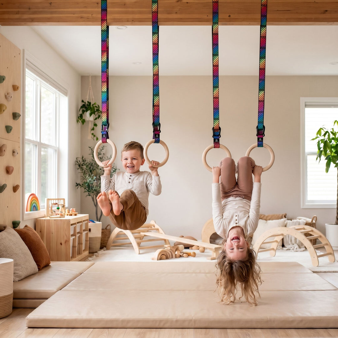 Kids Gymnastic Rings – Rainbow