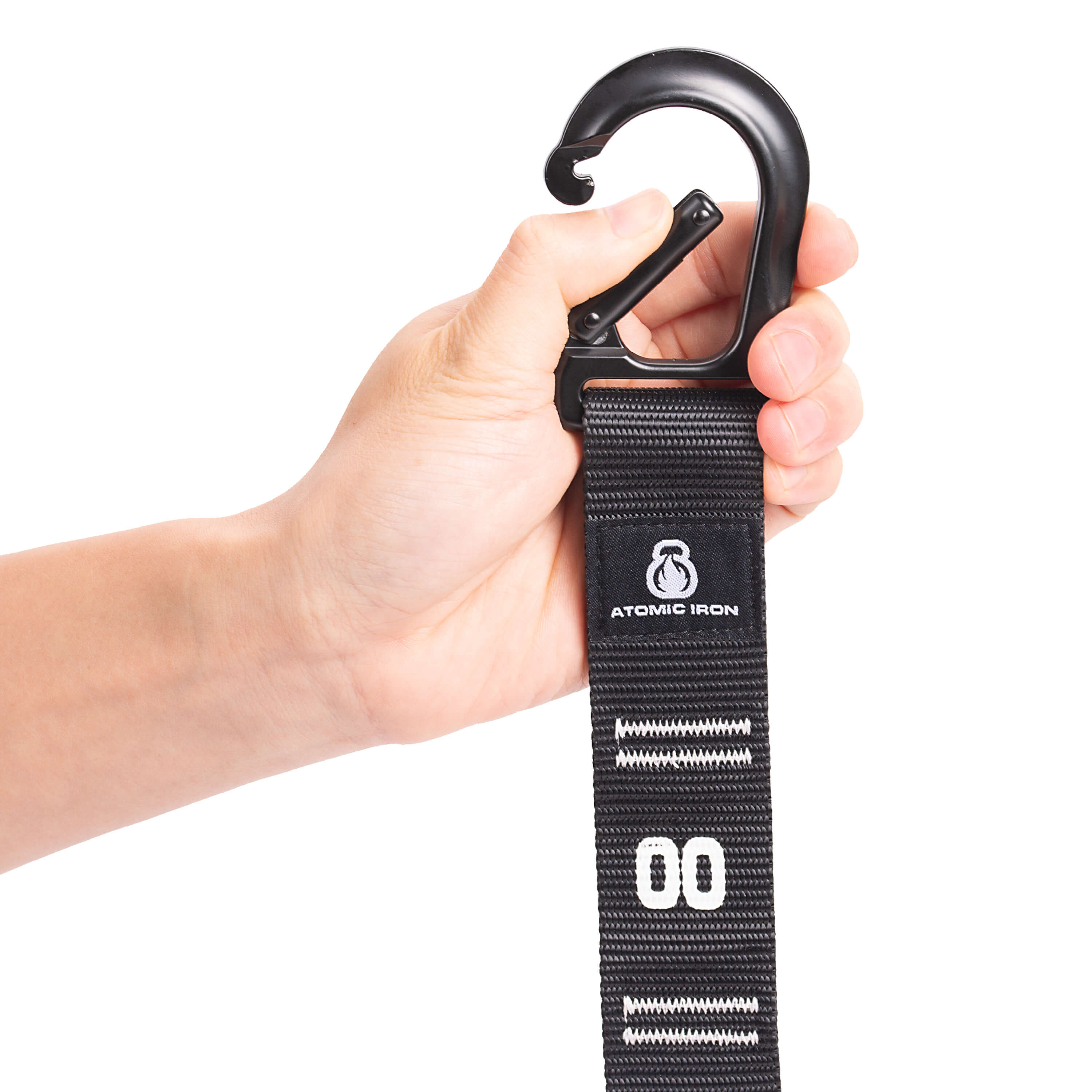 Vulken Adjustable Numbered Straps For Gymnastic Rings - Quick Hook System With Carabiners