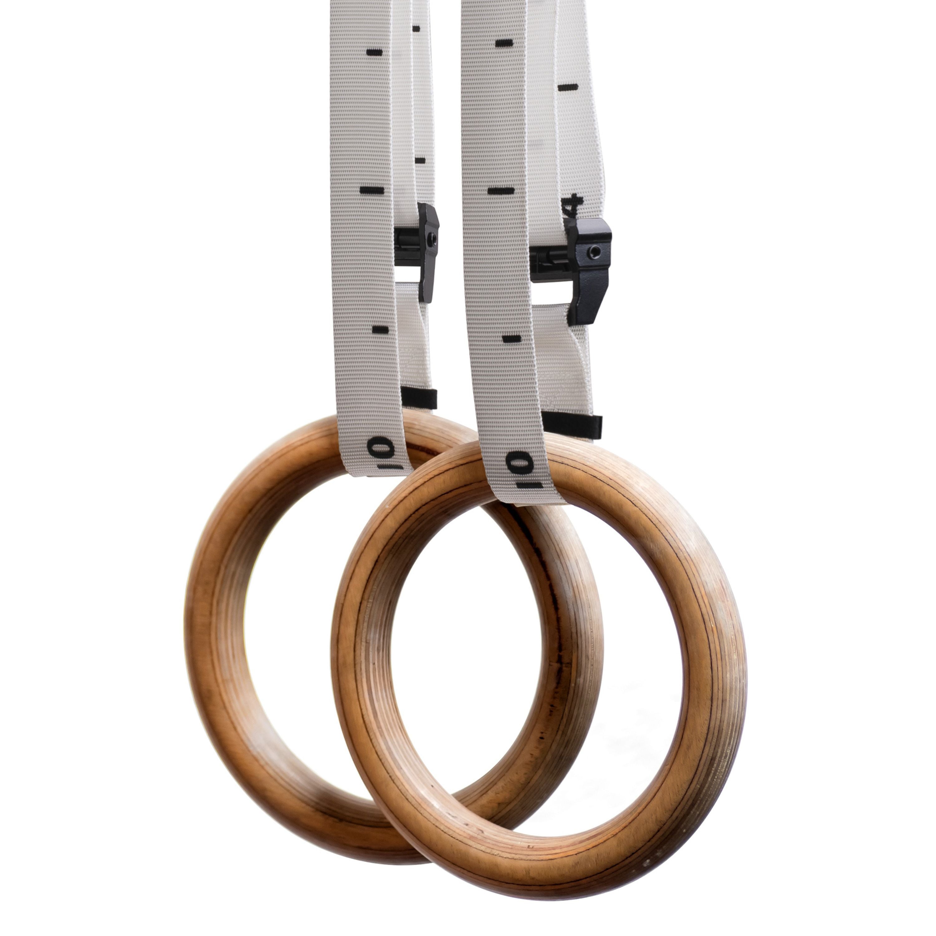 Pacearth wood gymnastics discount rings