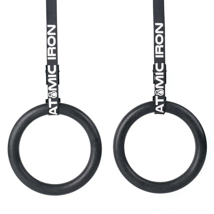 Plastic Gymnastic Rings - Atomic Iron